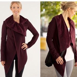 Lululemon presence of the mind zip up jacket